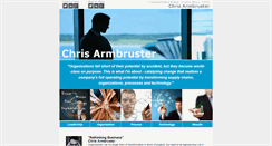 Desktop Screenshot of chrisarmbruster.com